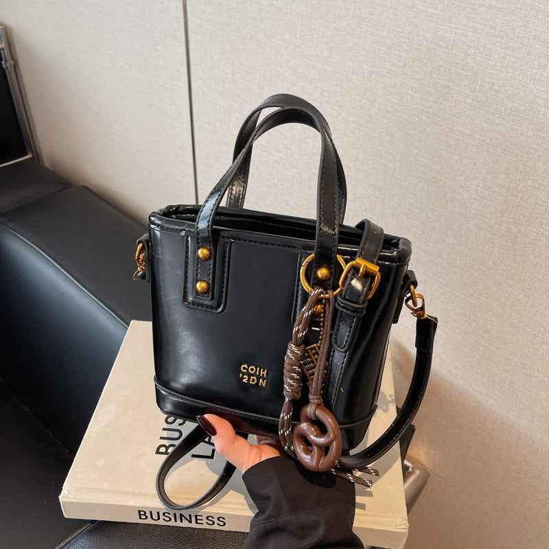Womens New Autumn Winter Crossbody Bucket Bag