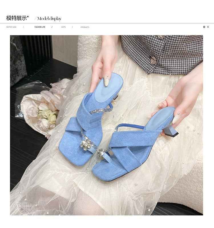 Women's Minimalist Pointed Toe Mules, Comfortable Hidden Heel Slip-On Sandals, Premium PU Leather Daily Commute Shoes, Non-Slip Outsole, Summer Casual Footwear