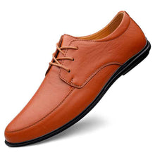 Mens Casual Leather Shoes With Soft Soles
