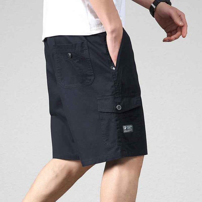 Shorts de travail décontractés et élégants pour homme, coupe ample