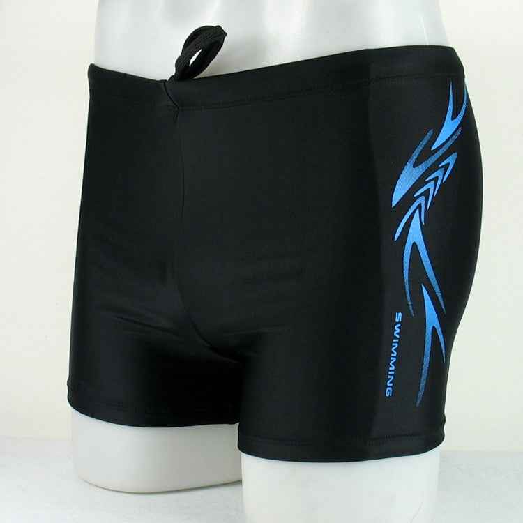 Men's boxer swimming trunks