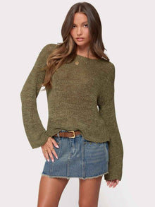 Casual All-match Pullover Crewneck Sweater