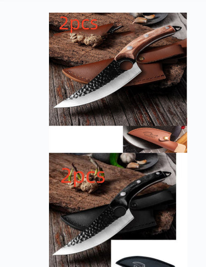 Slaughter Cutting Meat Boning Small Scimitar Special Skinning Killing Pigs Butcher by Mirlaine Univers