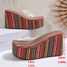 Plus-size Thick-soled Wedge Sandals For Women