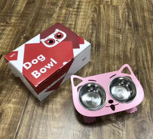 Anti-falling Cat Dog Feeding Water Bowl by Mirlaine Univers
