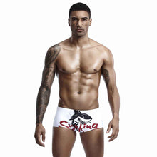 Boxer Print Swimming Trunks