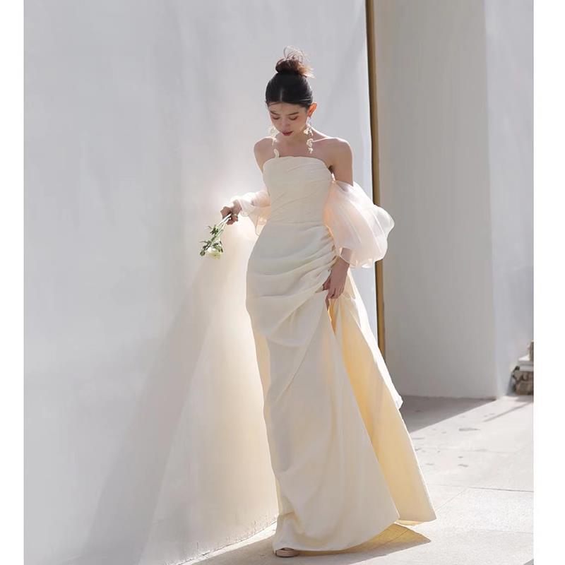 Outdoor Travel Shooting Light Yarn Dress Skirt by Mirlaine Univers