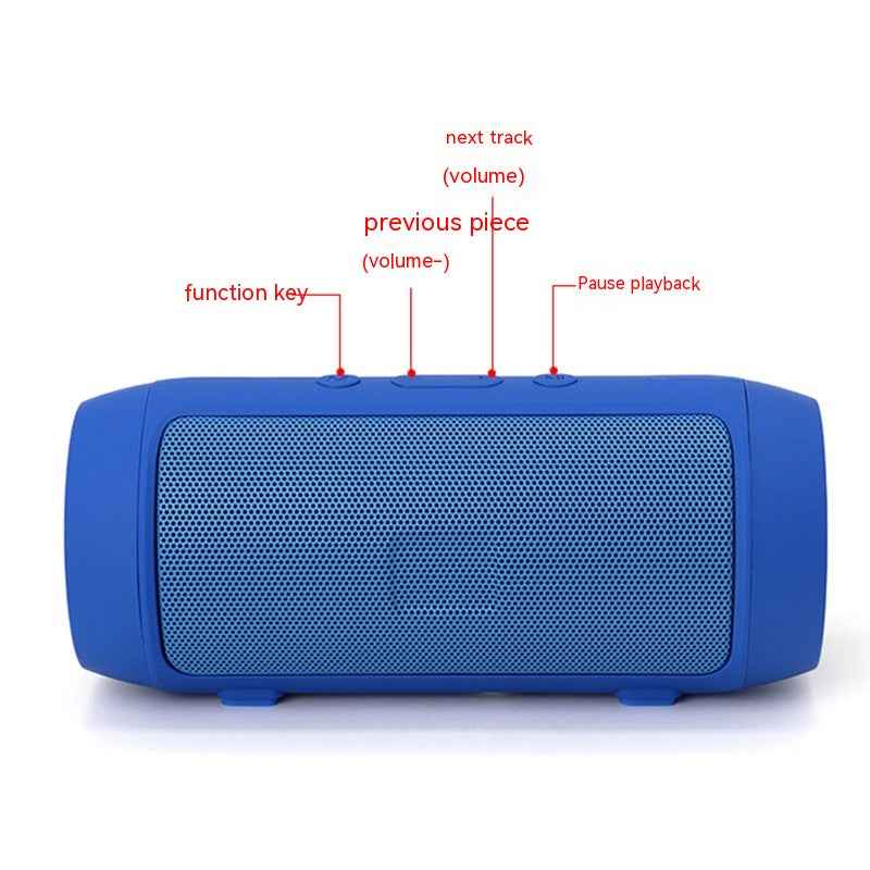Outdoor Card-inserting Subwoofer Wireless Bluetooth Speaker