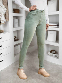 Personalized Womens Stretchy Slim-fit Denim