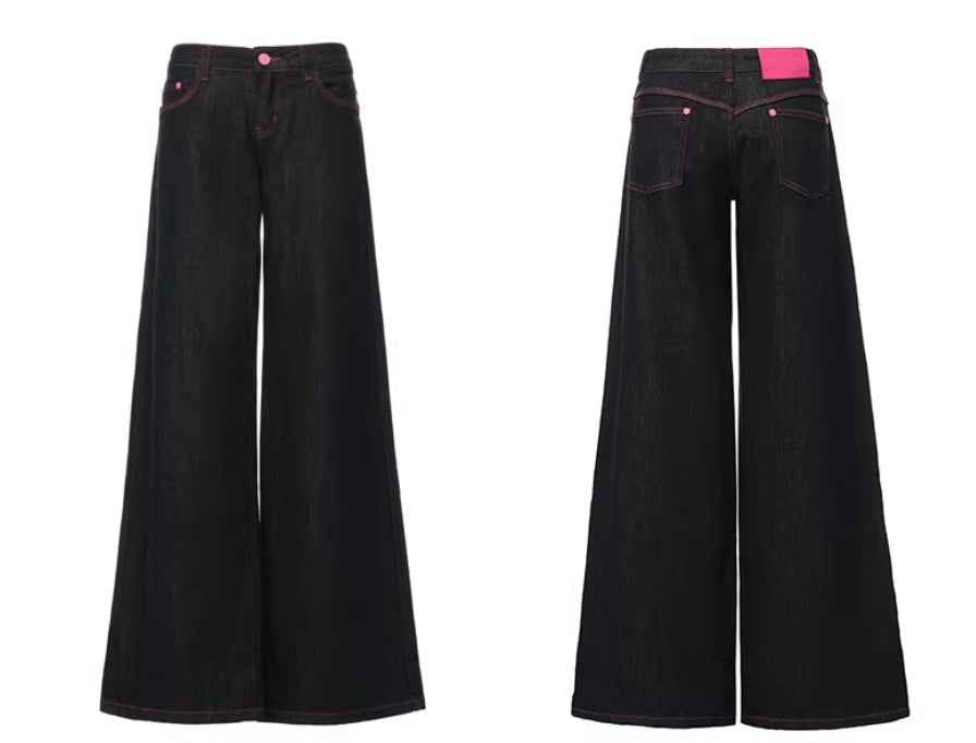 Fashionable And Versatile Wide Leg Jeans For Women