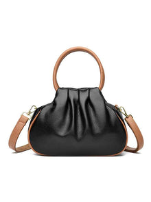 Large-capacity Pleated Crossbody Shoulder Bag For Women