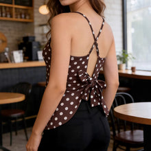 SpringSummer Knitted Polka Dot Printed Back Tie Bow Camisole by Mirlaine Univers SpringSummer Knitted Polka Dot Printed Back Tie Bow Camisole Mirlaine Univers springsummer-knitted-polka-dot-printed-back-tie-bow-camisole 0 SpringSummer Knitted Polka Dot Printed Back Tie Bow Camisole Mirlaine Univers SpringSummer Knitted Polka Dot Printed Back Tie Bow Camisole
