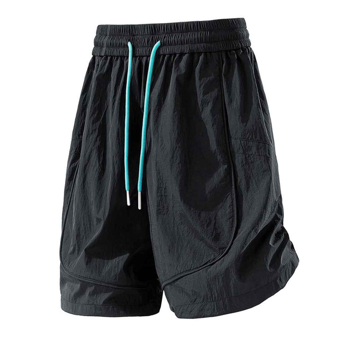 Shorts de sport rafraîchissants en soie glacée pour hommes