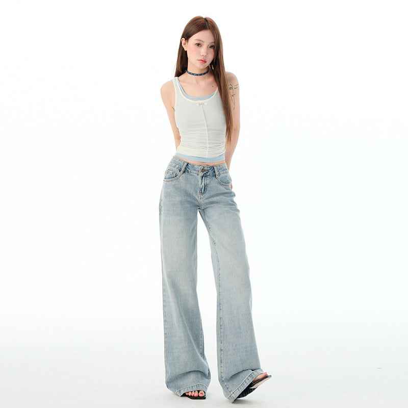 Loose Slimming All-Match Chic Wide-Leg Pants