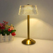 12 Acrylic Metal Desk Lamp LED Outdoor Crystal USB