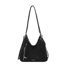 Retro Matte Relaxed-style Commuter Shoulder Bag