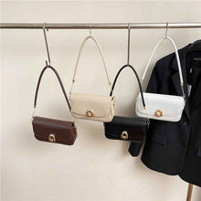AutumnWinter Soft-Texture Retro Chic Large-Capacity Minimalist Small Square ShoulderCrossbody Bag