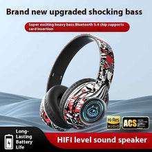 Headset Bluetooth Headset E-sports Games Music Folding Card