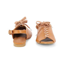 Fish Mouth Strap Flat Sandals Women