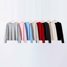 Crew-neck Long-sleeve Top Relaxed-fit Base Layer Effortless Laid-back Style