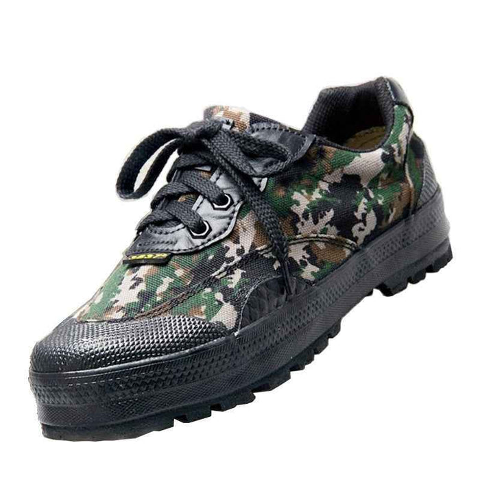Chaussures Jiefang pour hommes, respirantes, résistantes à l'usure et protectrices