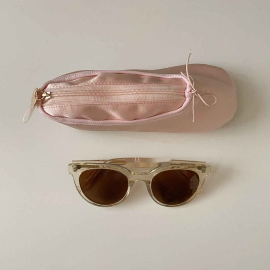 Bow Pencil Case Ballet Shoe Makeup Bag