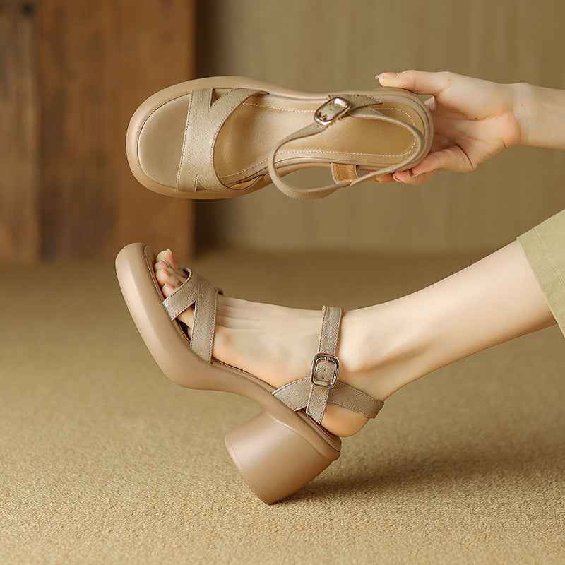 Open Toe Platform Outdoor Sandals Women