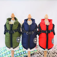Waterproof Dog Clothes Winter Dog Coat With Harness Warm Pet Clothing Big Dog Jacket Chihuahua Labrador Coat Costume by Mirlaine Univers
