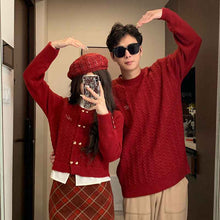 Women's Fake Two Pieces Sweaters Top