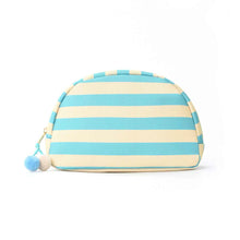 Striped Fashionable Shell-Shaped Makeup Bag