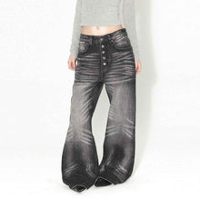 Retro Zipped Five Button Jeans
