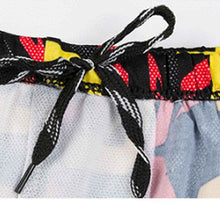 Printed Adult Swimming Trunks Men's Plus Size Boxer Beach Shorts