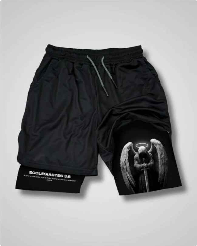3D Digital-printed Shorts With A Double-layer Design For The Beach