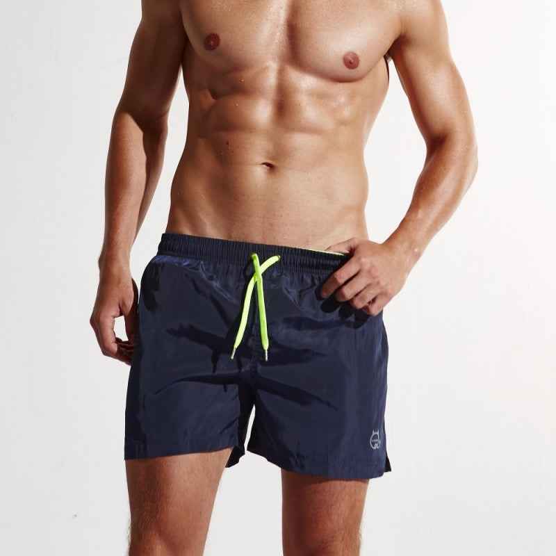 Three-point Pants Men's Style Beach Trunks Home Pants Loose Three-point Sports Shorts Men