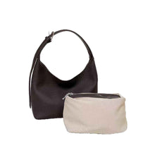 Chiond Top-Grain Leather Simple And Sophisticated Commuter ShoulderCrossbody Bag