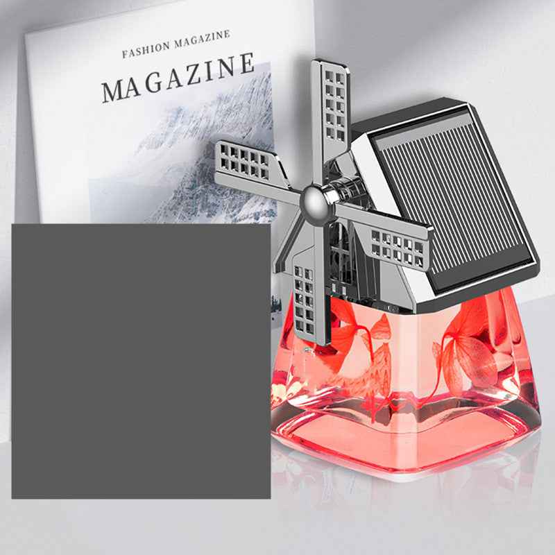 Fragrance Long-lasting Light Perfume Solar Windmill Ornaments