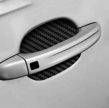 4pcs Set Of Door Stickers Carbon Fiber Scratch-resistant Car Handle Stickers by Mirlaine Univers