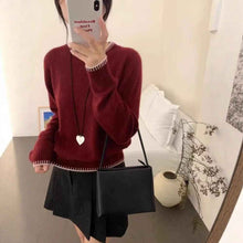 European And American Women's New Crew-neck Sweaters
