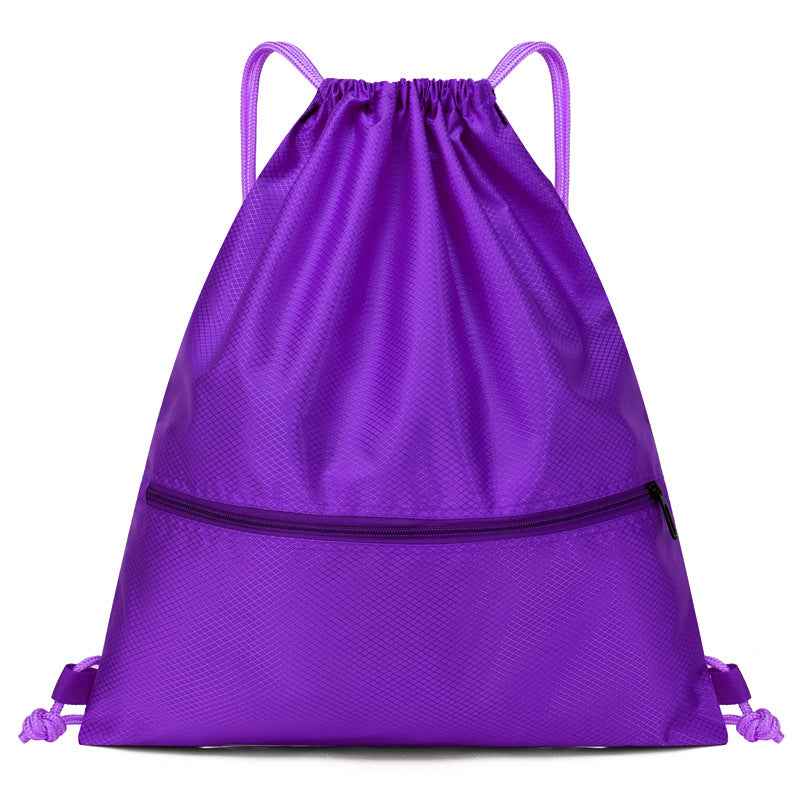 Drawstring Pouch-style Easy-to-use Backpack For Men And Women