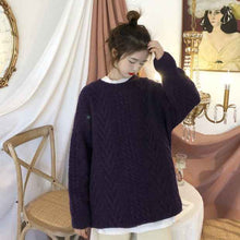 Women's Sweaters For Early Autumn And Winter Are Loose-fitting