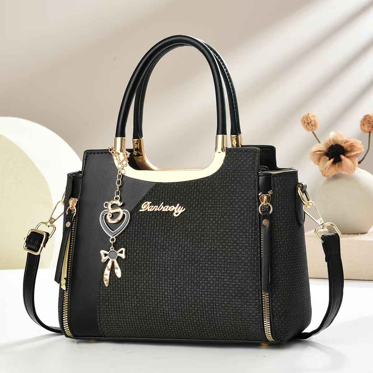 Crossbody Small Square Bag Chic Handheld Tote Shoulder