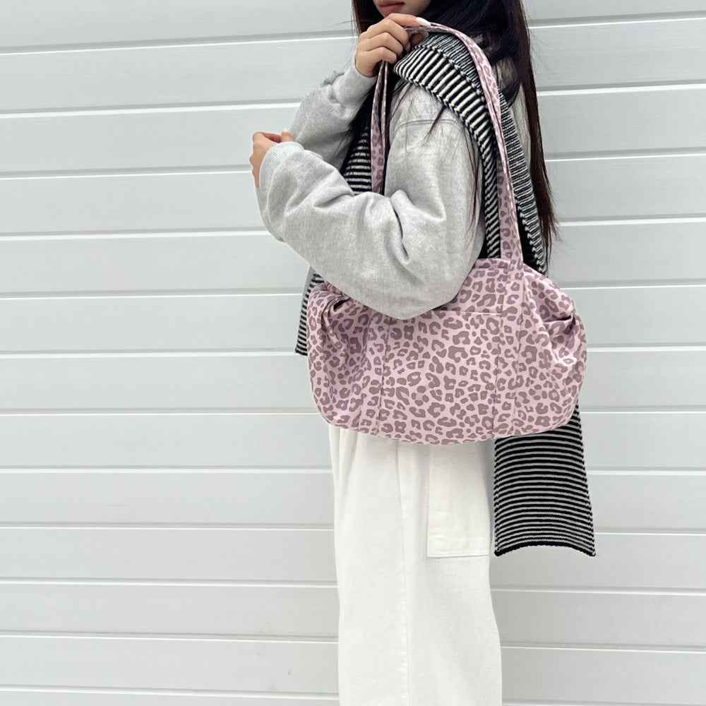 Stylish Leopard-Print Tote Bag For Women