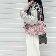 Stylish Leopard-Print Tote Bag For Women