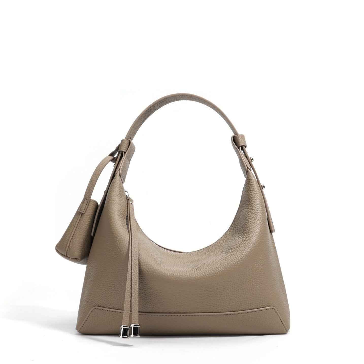 Niche New Style First Layer Cowhide Simple Bag