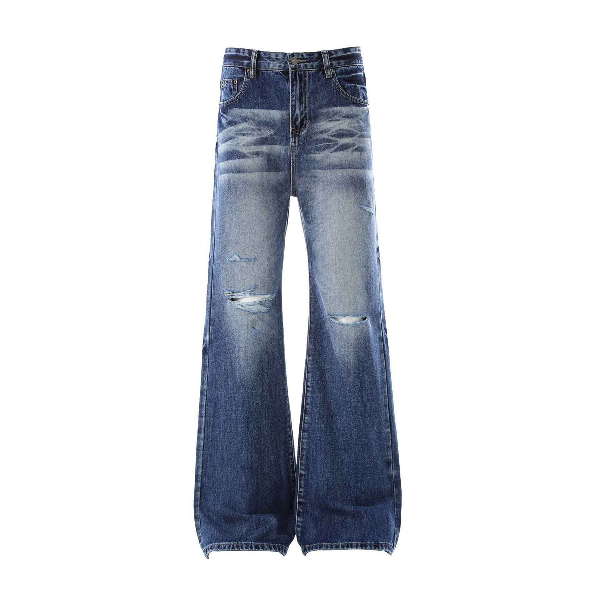 Denim Pants For Men And Women Straight-leg Bootcut Wide-leg Denim Pants