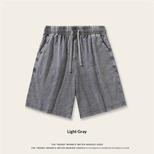 Retro Shorts Loose-fitting And Versatile