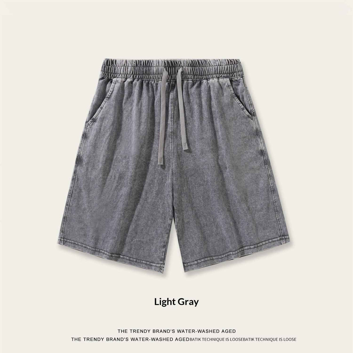 Retro Shorts Loose-fitting And Versatile