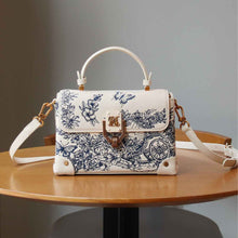 Light-luxury Intricately Embroidered Tote Shoulder Or Crossbody Bag For Women
