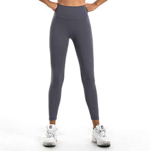 Yoga pants women's high waist hip elastic fitness nine-point pants