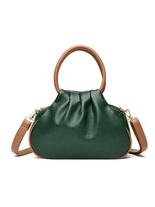 Large-capacity Pleated Crossbody Shoulder Bag For Women